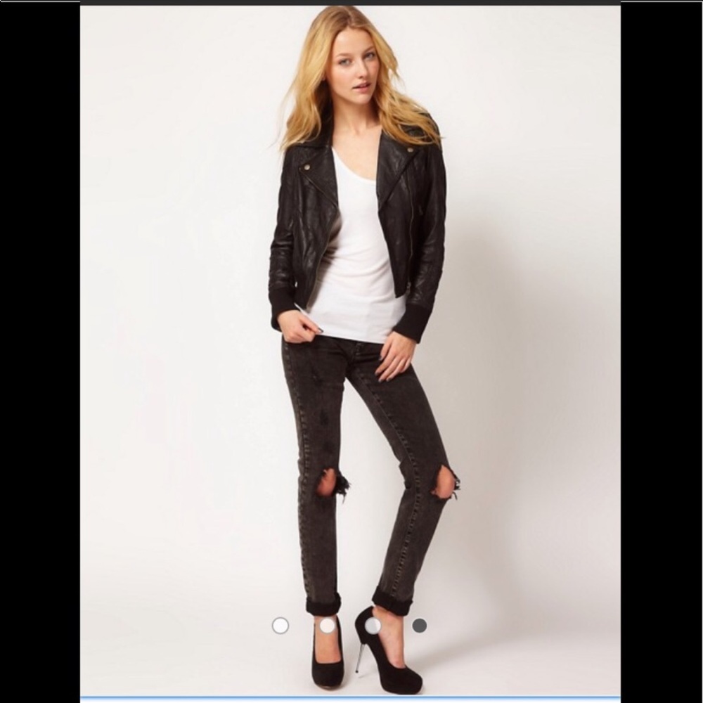 HOST PICK🌸 Barneys Original Leather Biker Jacket - Picture 2 of 16